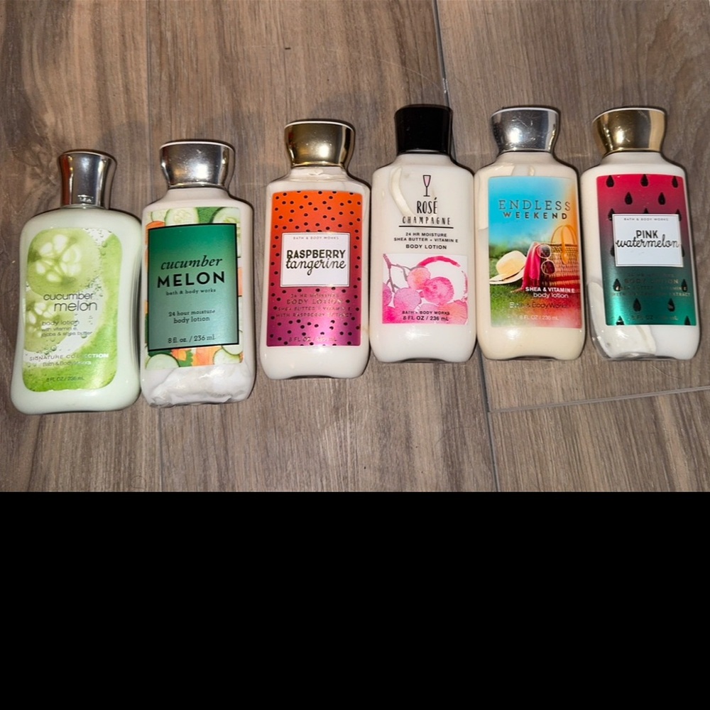 Bath and body works lotion